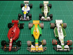 Mini F1 Retro Cars