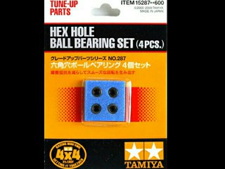 Hex Hole Ball Bearing Set (4pcs)