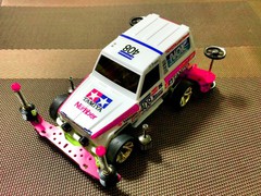 Pink Jeep MINI4WD