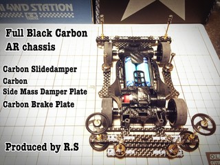 Full Black AR chassis