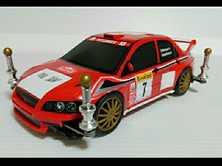 ラジ四駆 三菱ランサーエボリューションⅦWRC