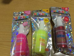 ラメのり絵の具