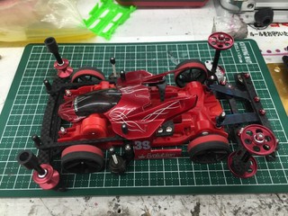 サンダーショット フェラーリレッド