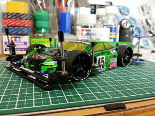 S2蛍光グリーンラップ&載せ変え白&ARベルダーガ