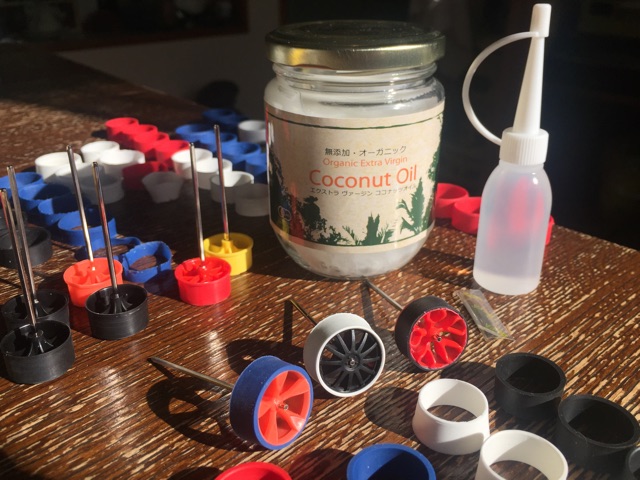 Coconut Oil - perfect cutting lubricant
