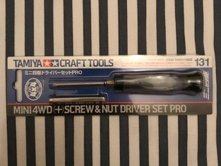 Mini 4wd Screw + Nut Driver Set Pro 