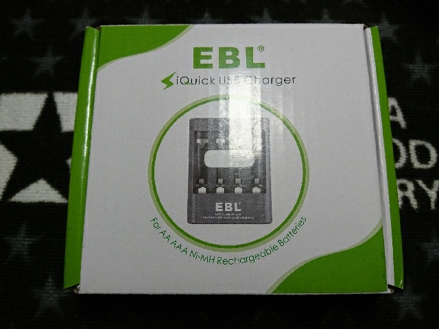 EBL 急速充電器USB入力付き［2017/9/23］
