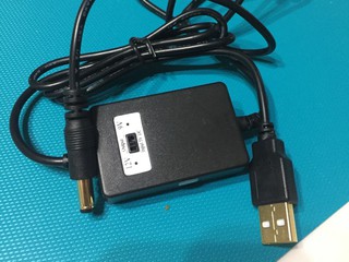USB→12V昇圧機 モバイルの救世主！