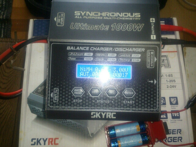 充電器30台目 SKY RC Ultimate 1000w