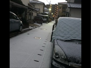 対馬海峡冬景色。