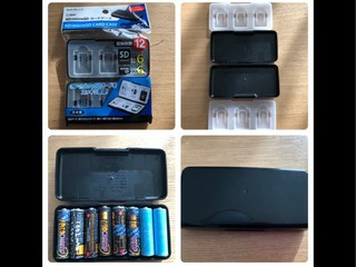 電池ケース（セリアSDカードケース）