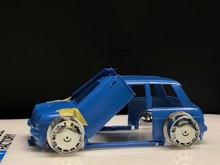 シャコタンBe-1★ガルウィング 製作中