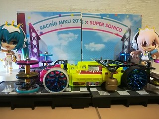 レーシングミク風マシン