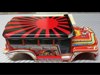 シャコタン★ジプニー・日章旗仕様 製作中〜