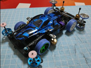 アスチュート ブルー✕ブラック