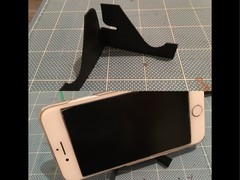 Holder for iPhone made of catcher