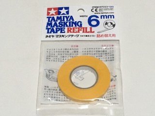 ITEM 87033 マスキングテープ 6㎜ 詰め替え用