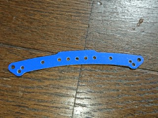 【当時物】FRP強化マウントプレート(青)