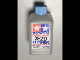 ITEM 80040 タミヤ エナメル塗料(溶剤)特大 X-20 THINNER