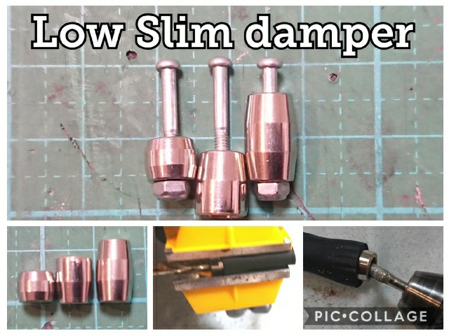 Low slim damper