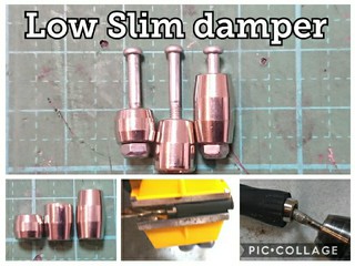 Low slim damper
