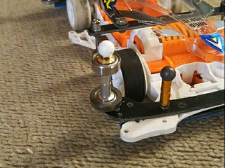 クリヤーアバンテ フロントローラー2段になりました。