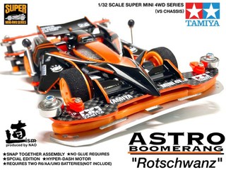 ASTRO-BOOMERANG “Rotschwanz”