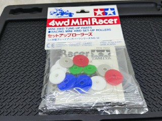 15052 Racing mini 4wd set-up rollers