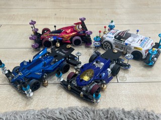 Open cars ready for racing!