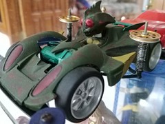 Kamen rider amazon car