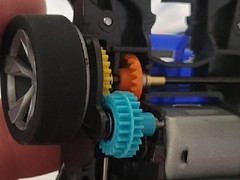 フロントモーター駆動周り