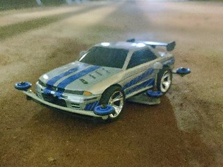 Nissan Skyline custom mini 4wd
