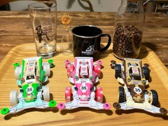 バニラメロンソーダ&イチゴミルク&チョコレートモカミルク