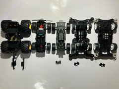 シャーシ並べてみた(EZシャーシ編)