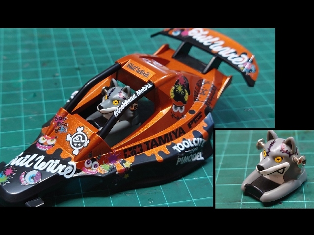 ミニ四駆オオカミ　ハロウィンVer.