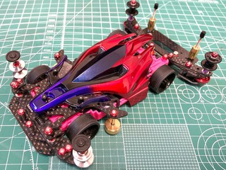 赤いエアロアバンテ