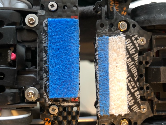 scratched brakes pads