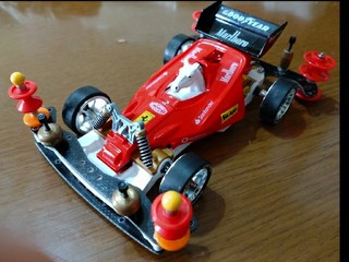 干支ミニ四駆　跳ね馬風