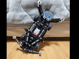 なるべく軽くしたかったマシン