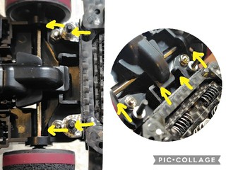 スラスト抜け防止