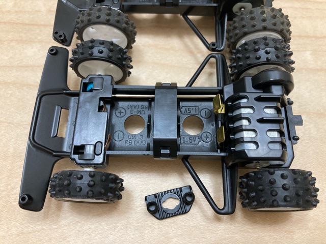 ボディを乗せるとタイプ1っぽく見えるタイプ3シャーシ