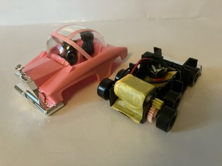 [マイクロ二駆]アオシマ　サンダーバードミニシリーズ　ペネロープ号