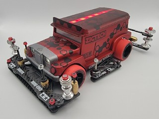 DYIPNE　APC-HEXA : RED/VEIL
