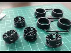 軽量化カーボンホイール